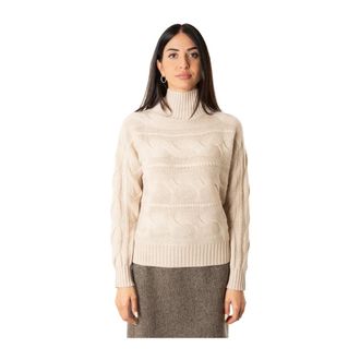 Max Mara Vodka Sweater - Dames - Truien - Beige - Maat: S Wol