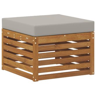 vidaXL Reposapi&eacute;s De Exterior Madera De Acacia S&oacute;lida Natural Vidaxl