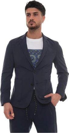HUGO BOSS Hombre, Chaquetas, Azul, Talla: M