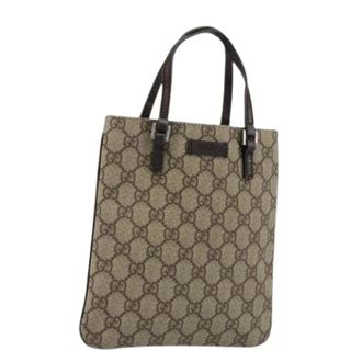 Gucci Pre-owned Tote Bags, female, Beige, Size: ONE SIZE Pre-owned Tote Bag