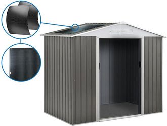 Habitat et Jardin Habitat Et Jardin - Cobertizo De Jard&iacute;n Met&aacute;lico <> - 5,29 M&sup2; Con Paneles Solares