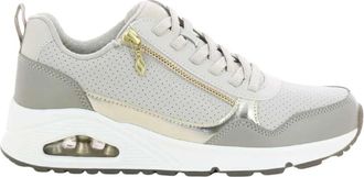 Skechers Beige Damesschoenen - Dames - Sneakers - Beige - 40 EU - Schoenen
