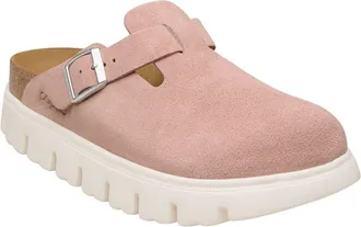 Birkenstock Boston Chunky Suede Sandal