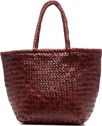 Dragon Diffusion Small Grace Basket Woven Tote Bag