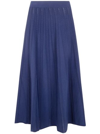 Blugirl Viscose Pointelle Skirt