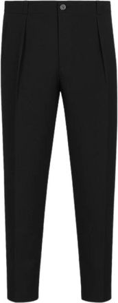 BRIGLIA 1949 Pantalone - Heren - Slim Fit Broeken - Zwart - S - Broeken