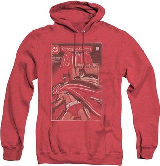 Gildan Batman Doa Cover Adult Heather Hoodie / Hooded Sweatshirt