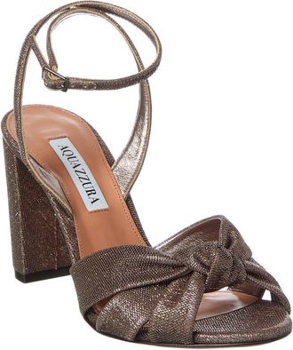 Aquazzura Nina 85 Twill Sandal