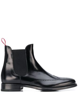 Scarosso Dario Chelsea boots - Black