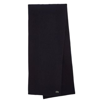 Lacoste 166C Scarf - male - Lacoste - Winter Scarves - Blue - ONE SIZE - Accessories