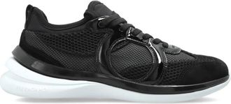 Ferragamo Timothe Sportschoenen - Dames - Sneakers - Zwart - 36 1/2 EU - Leer - Schoenen