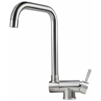 OEM Grifo De Cocina Plegable, Grifo Mezclador Plegable De Acero Inoxidable Para Fregadero, Apto Para Instalaci&oacute;n En Ventana, Grifo Giratorio De 360&deg; Con A