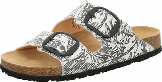 Think Moe Pantolette - Dames - Schoenen - Zwart - Maat: 39 EU Leer