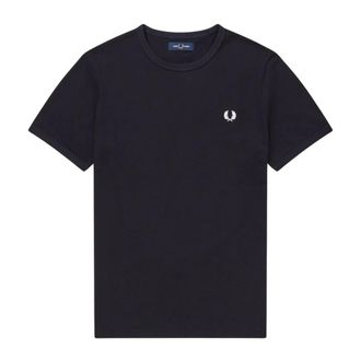 Fred Perry Hombre, Camisetas, Azul, Talla: XL