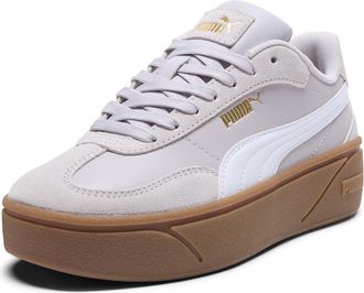 Puma Puma Womens Club II Era Platform Shoes, Green Moon-Lilac Frost, 11, Marble-White, 4.5 UK