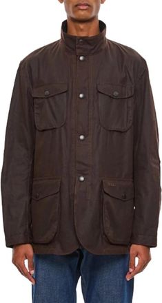 Barbour Ogston Jacket - Heren - Zomerjassen - Bruin - L - Katoen - Jassen
