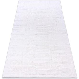 RugsX Alfombra Acr&iacute;lica Dizayn 8840 Marfil White 100x200 Cm