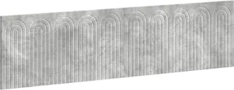 vidaXL Cabecero Montada En La Pared Alkmaar Gris Hormig&oacute;n Vidaxl