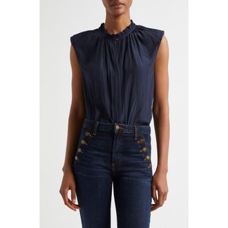 Ramy Brook Polina Sleeveless Top in Navy at Nordstrom Rack, Size Xx-Large