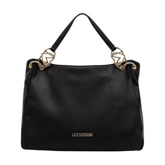 Love Moschino Shopper Tote - Dames - Tassen - Zwart - Maat: ONE Size Leer