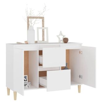 Berkfield Home Sideboard White 103.5x35x70 cm Engineered Wood