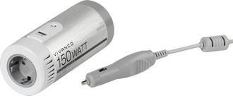 Vivanco Convertidor Vivanco 150w Con Puerto Usb Y Fusible Led