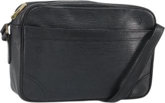 Louis Vuitton Pre-owned Vintage Cross Body Bag - Dames - Vintage Schoudertas - Zwart - ONE Size - Leer - Vintage
