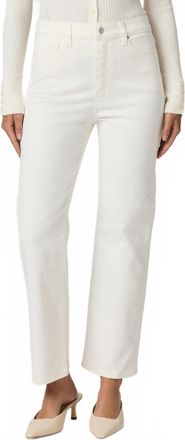 Paige Stevie Ankle Jeans In Cream Cloud