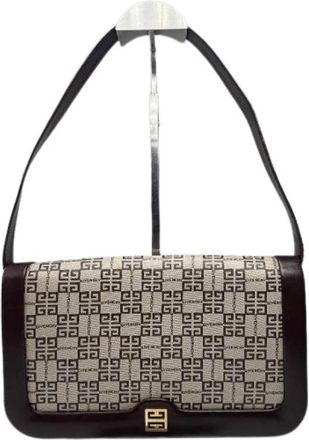 Givenchy Pre-owned Vintage 4G Bag - Dames - Vintage Schoudertas - Veelkleurig - ONE Size - Leer - Vintage