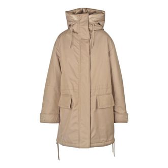 Duno Parkas, female, Brown, M, Parka imbottito