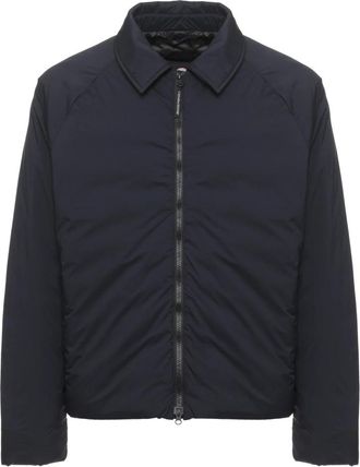 Canada Goose Lodge Jacket - Heren - Zomerjassen - Blauw - L - Leer - Jassen