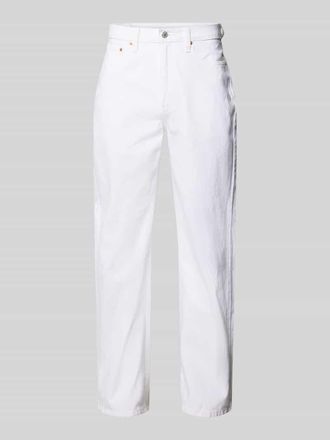Levi's Straight Fit Jeans aus reiner Baumwolle Modell 565 in Weiss, Gr&ouml;&szlig;e 29/32