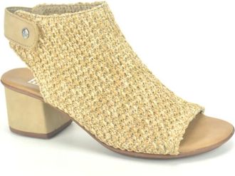 Rieker Schoenen, Dames, Beige, 37 EU, Raffia Sandaal in Beige