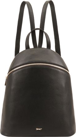 Paul Costelloe Womens Panoma Black Leather Backpack Bag - One Size