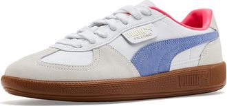 Puma Palermo Sneakers Womens Shoes Puma White/Intense Lavender/Gum : 10.5 B - Medium, Leather/Suede