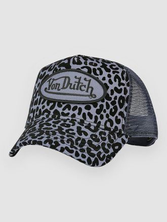 Von Dutch Von Flock Trucker Cap blau