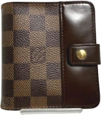 Louis Vuitton Pre-owned Canvas wallets - Dames - Vintage Accessoires - Bruin - ONE Size - Vintage