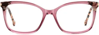 Carolina Herrera CA-1065760 Pink Metal Butterfly Eyeglasses - Pink