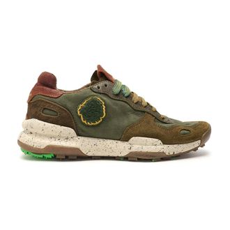 Satorisan Sneakers, male, Green, Size: 9 US Jungle Leaf Cross-Trainer Sneaker