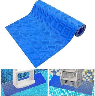 OEM Alfombrilla Antideslizante Para Escalera De Piscina, 60 X 23 Cm, Azul Medio