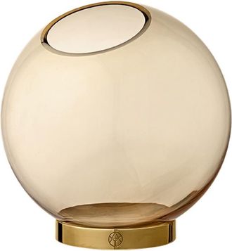 AYTM Design Vase Globe - Amber/Gold Archiviert