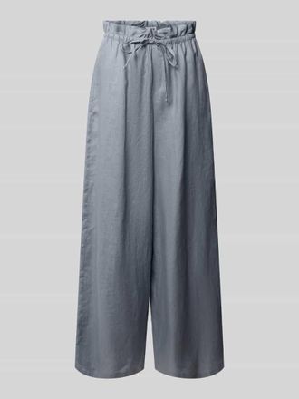 Drykorn Drykorn Wide Leg Leinenhose Modell DWINDLE in Bleu, Gr&ouml;&szlig;e 25/32