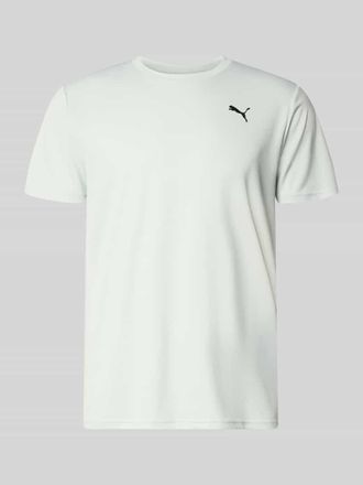 Puma Regular Fit Sport-T-Shirt mit Logo-Print Modell TAD Essential in Mint, Gr&ouml;&szlig;e XXL