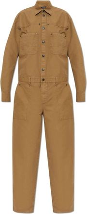 Dsquared2 Jumpsuits & Playsuits - Dames - Jumpsuits - Bruin - M - Katoen - Jumpsuits & Playsuits