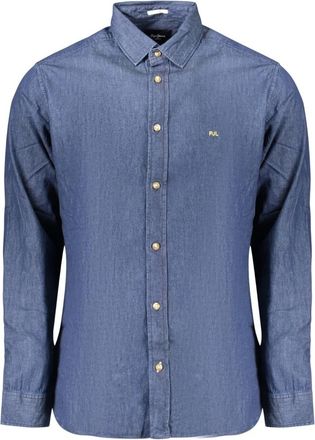 Pepe Jeans London Slim Fit Denim Shirt - Heren - Spijkeroverhemden - Blauw - M - Denim - Overhemden