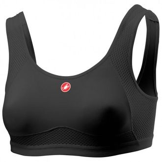 Castelli Rosso Corsa Bra Velounterhemd f&uuml;r Damen | schwarz/grau