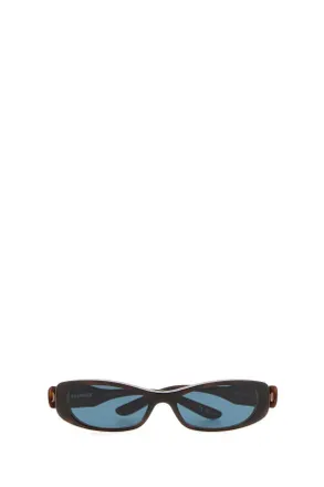 Balenciaga Unisex Nova Printed Acetate Sunglasses Brown