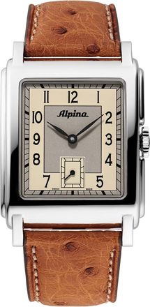 Alpina Heritage Carr&eacute;e Mens Brown Watch AL-530SAC3C6 Leather - One Size