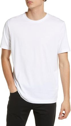 BOSS Thompson Solid T-Shirt in White at Nordstrom, Size Medium
