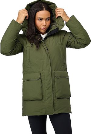 Mammut Floeberg Hs Thermo Hooded Coat - Womens in Dark Marsh at Nordstrom, Size X-Large